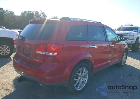 2013 Dodge Journey Crew from USA, damaged, VIN 3C4PDCDG2DT600829